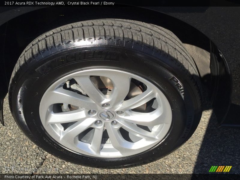 Crystal Black Pearl / Ebony 2017 Acura RDX Technology AWD