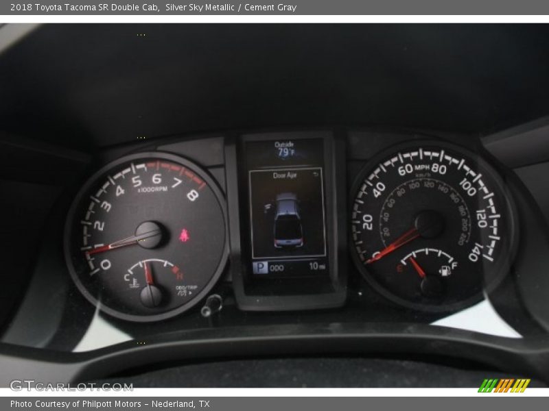  2018 Tacoma SR Double Cab SR Double Cab Gauges