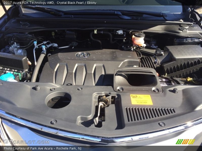 Crystal Black Pearl / Ebony 2017 Acura RDX Technology AWD