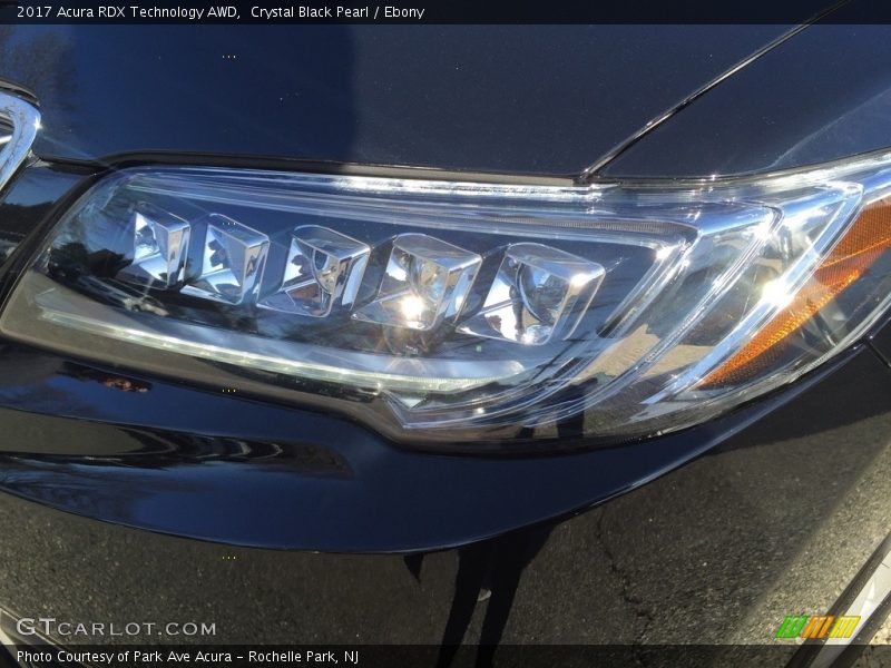 Crystal Black Pearl / Ebony 2017 Acura RDX Technology AWD