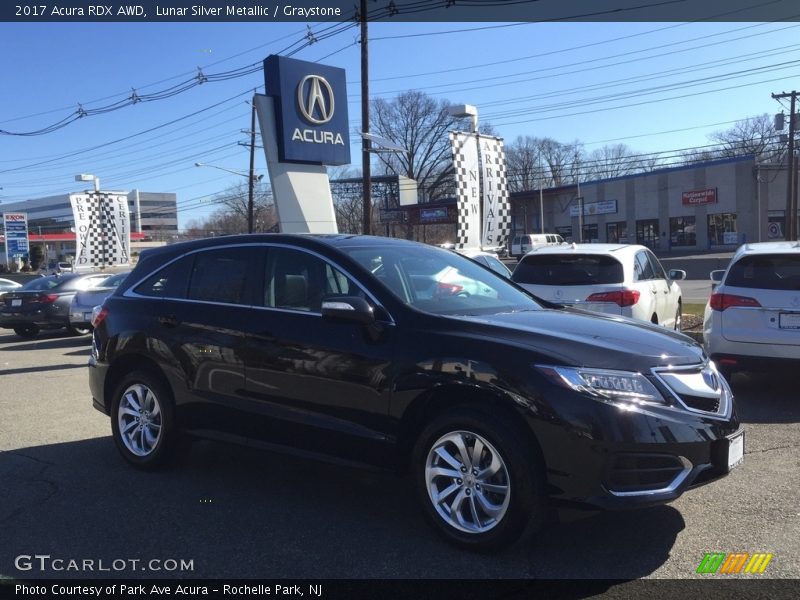 Lunar Silver Metallic / Graystone 2017 Acura RDX AWD