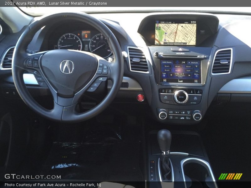 Lunar Silver Metallic / Graystone 2017 Acura RDX AWD