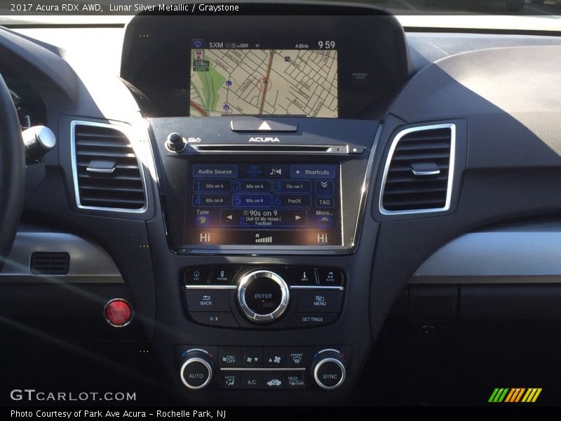 Lunar Silver Metallic / Graystone 2017 Acura RDX AWD