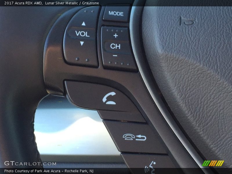 Lunar Silver Metallic / Graystone 2017 Acura RDX AWD