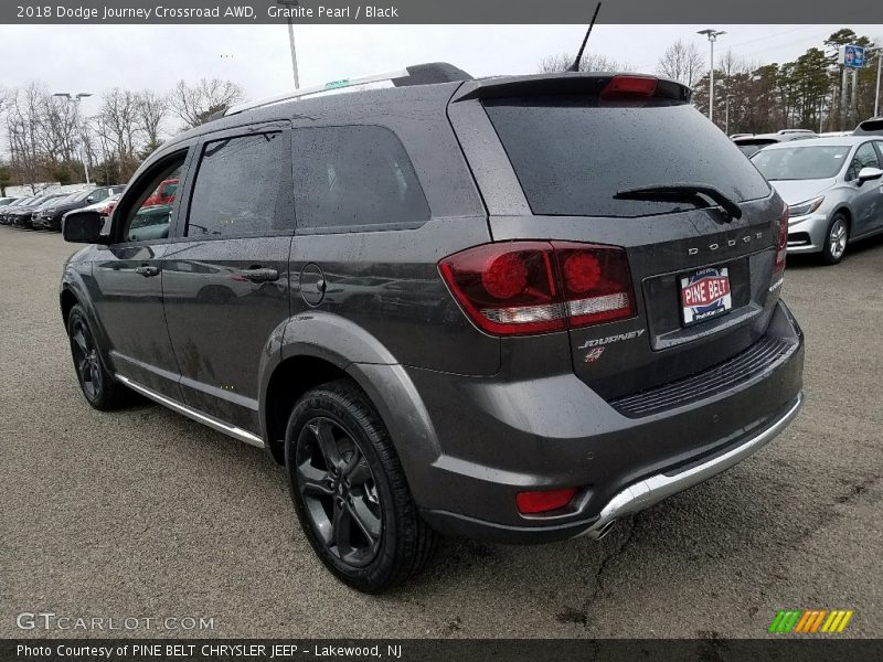 Granite Pearl / Black 2018 Dodge Journey Crossroad AWD