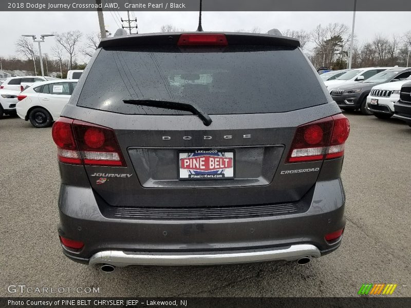 Granite Pearl / Black 2018 Dodge Journey Crossroad AWD