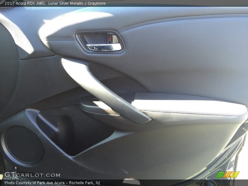 Lunar Silver Metallic / Graystone 2017 Acura RDX AWD