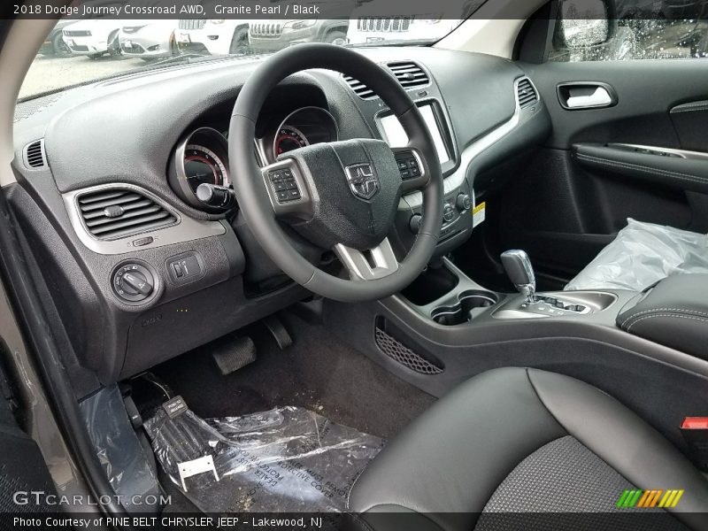  2018 Journey Crossroad AWD Black Interior