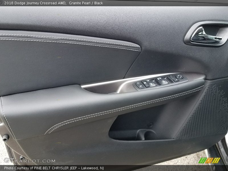 Granite Pearl / Black 2018 Dodge Journey Crossroad AWD