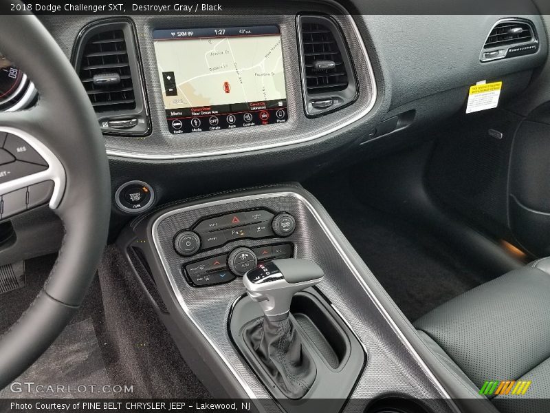 Destroyer Gray / Black 2018 Dodge Challenger SXT