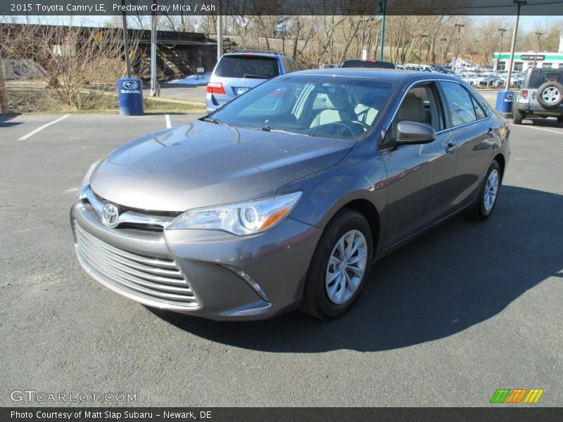 Predawn Gray Mica / Ash 2015 Toyota Camry LE