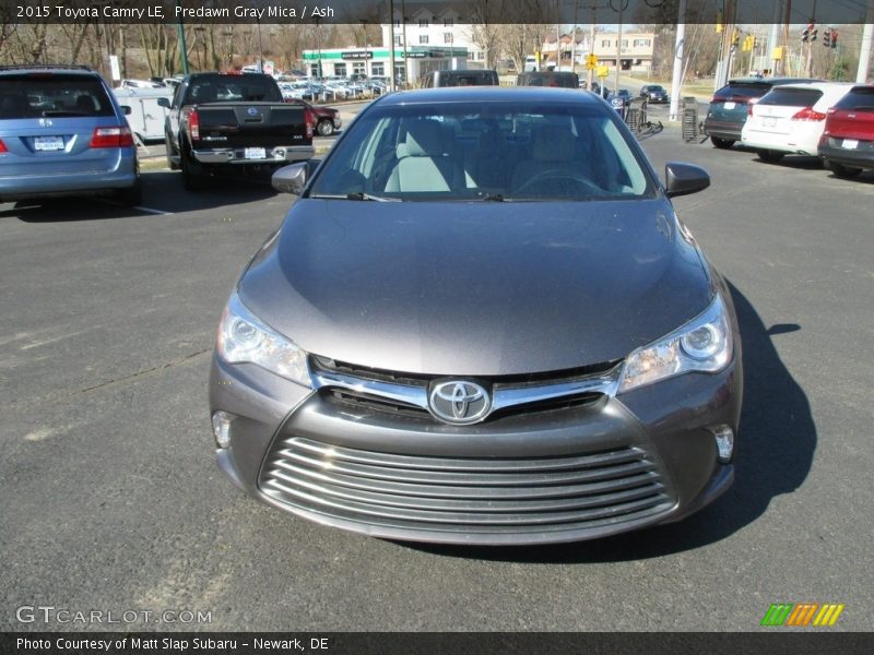 Predawn Gray Mica / Ash 2015 Toyota Camry LE