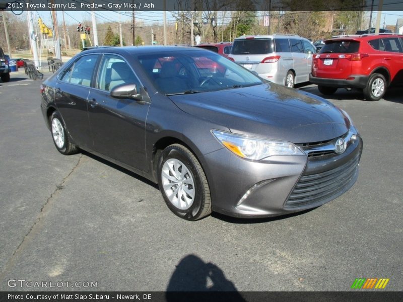 Predawn Gray Mica / Ash 2015 Toyota Camry LE