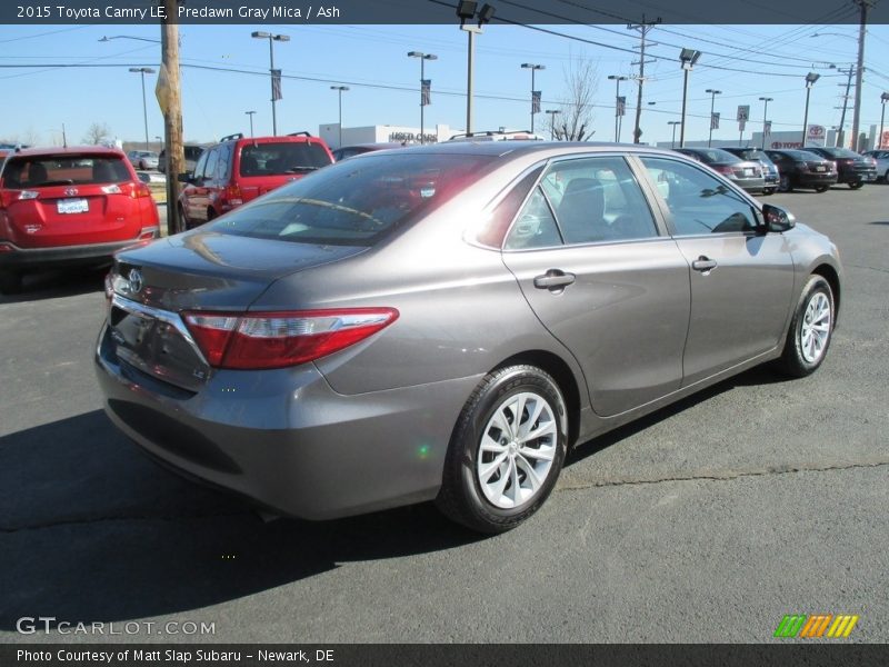 Predawn Gray Mica / Ash 2015 Toyota Camry LE