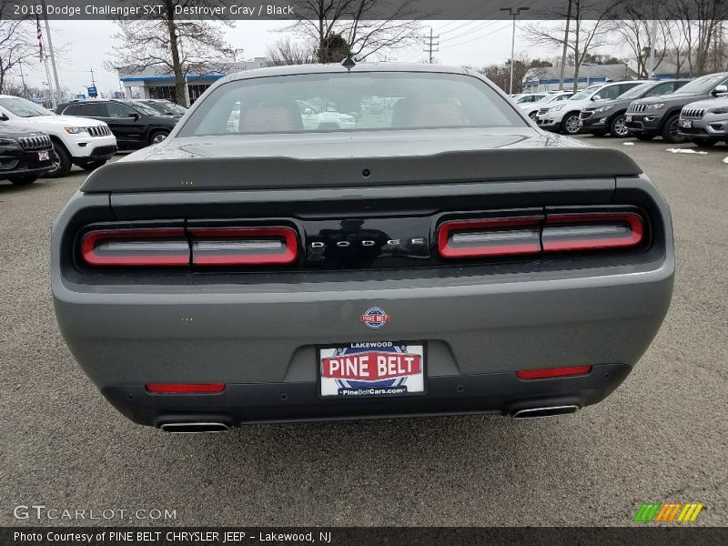 Destroyer Gray / Black 2018 Dodge Challenger SXT