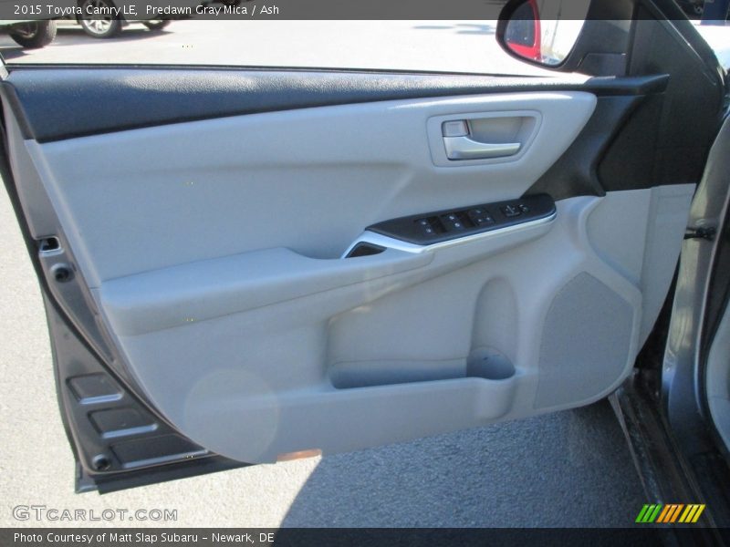 Predawn Gray Mica / Ash 2015 Toyota Camry LE