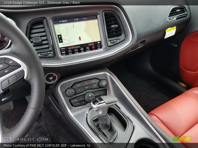 Destroyer Gray / Black 2018 Dodge Challenger SXT