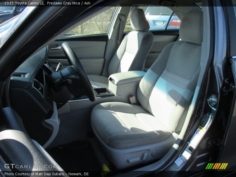 Predawn Gray Mica / Ash 2015 Toyota Camry LE