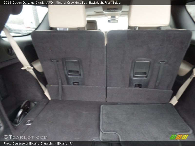 Mineral Gray Metallic / Black/Light Frost Beige 2013 Dodge Durango Citadel AWD