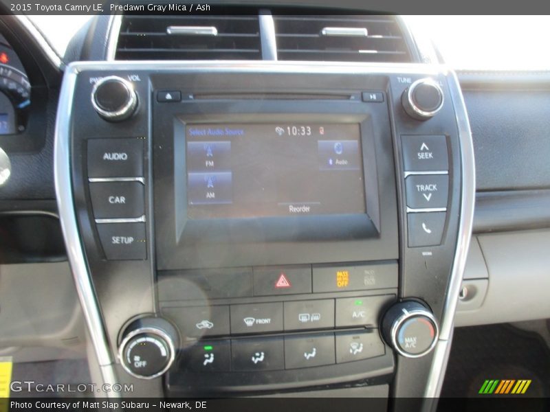 Predawn Gray Mica / Ash 2015 Toyota Camry LE