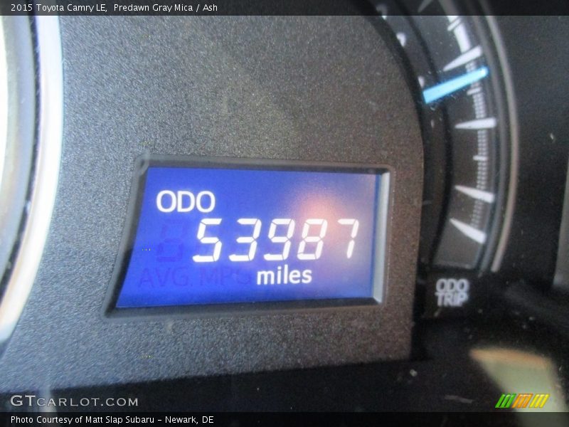 Predawn Gray Mica / Ash 2015 Toyota Camry LE