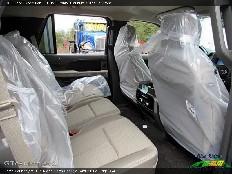White Platinum / Medium Stone 2018 Ford Expedition XLT 4x4