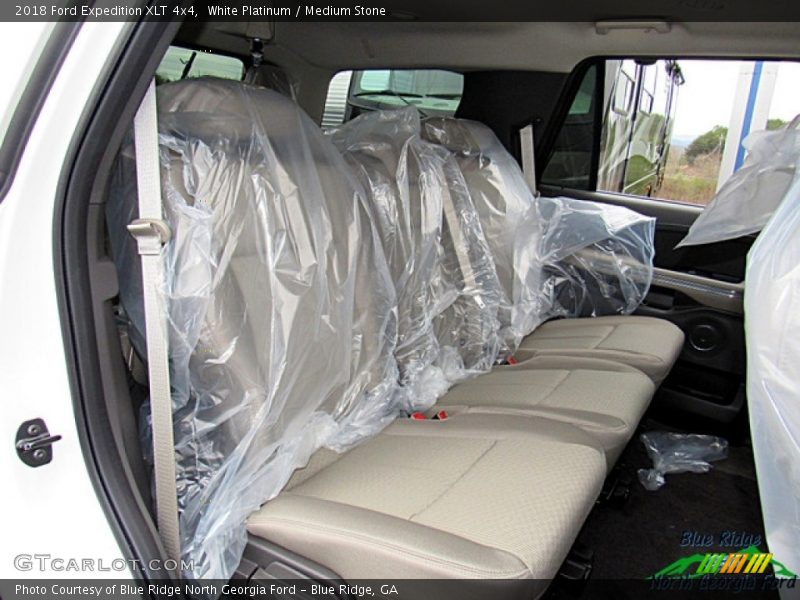 White Platinum / Medium Stone 2018 Ford Expedition XLT 4x4