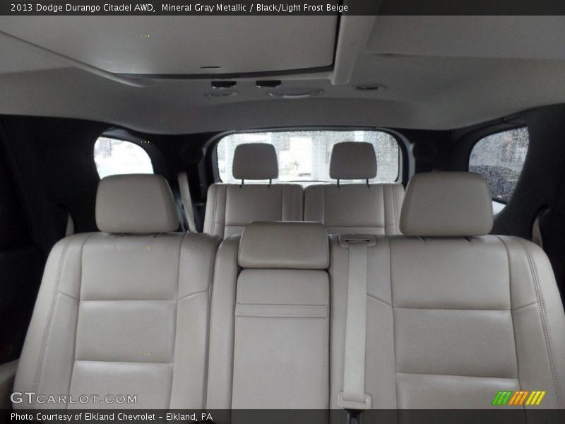 Mineral Gray Metallic / Black/Light Frost Beige 2013 Dodge Durango Citadel AWD