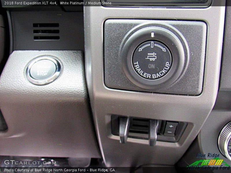 White Platinum / Medium Stone 2018 Ford Expedition XLT 4x4