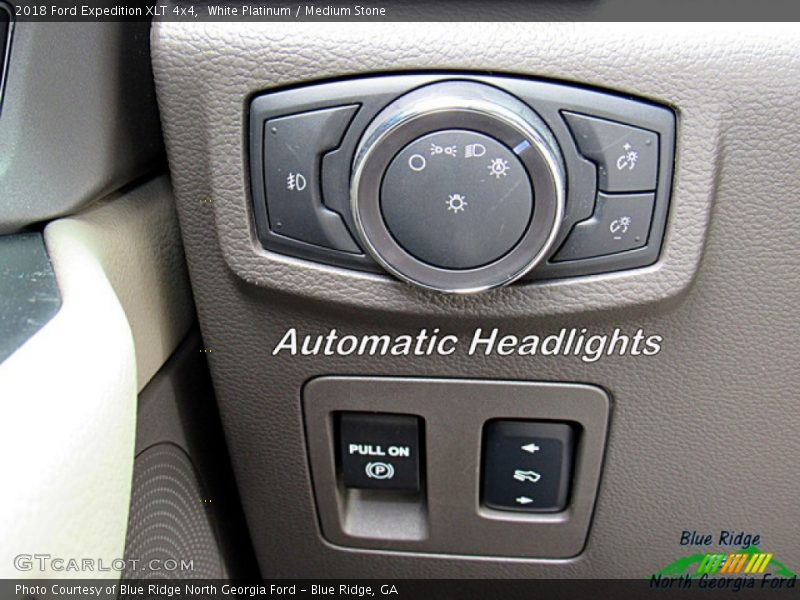 White Platinum / Medium Stone 2018 Ford Expedition XLT 4x4