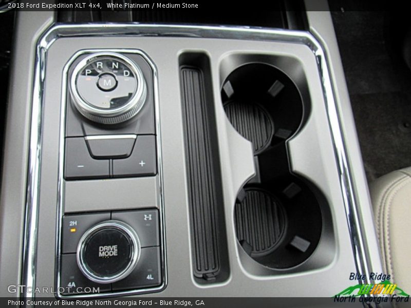 White Platinum / Medium Stone 2018 Ford Expedition XLT 4x4