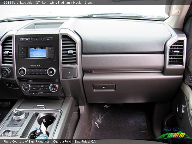 White Platinum / Medium Stone 2018 Ford Expedition XLT 4x4