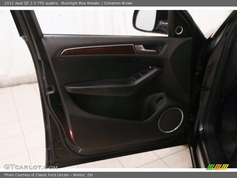 Moonlight Blue Metallic / Cinnamon Brown 2012 Audi Q5 2.0 TFSI quattro