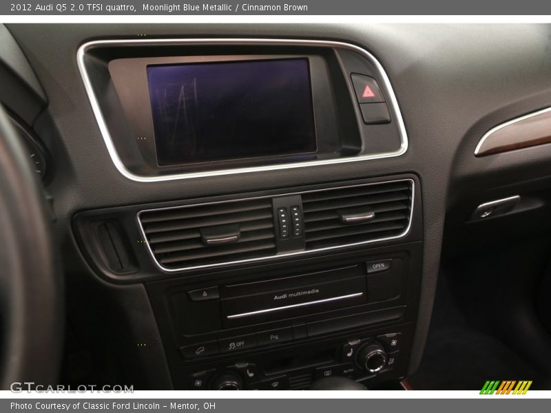 Moonlight Blue Metallic / Cinnamon Brown 2012 Audi Q5 2.0 TFSI quattro