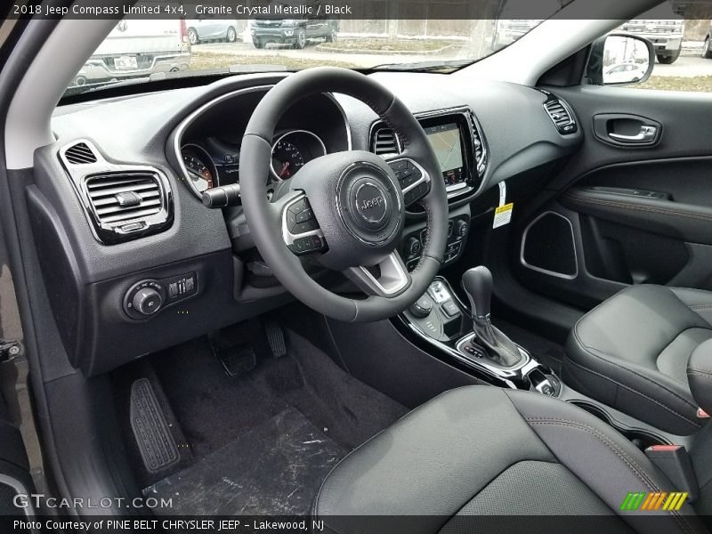 Granite Crystal Metallic / Black 2018 Jeep Compass Limited 4x4