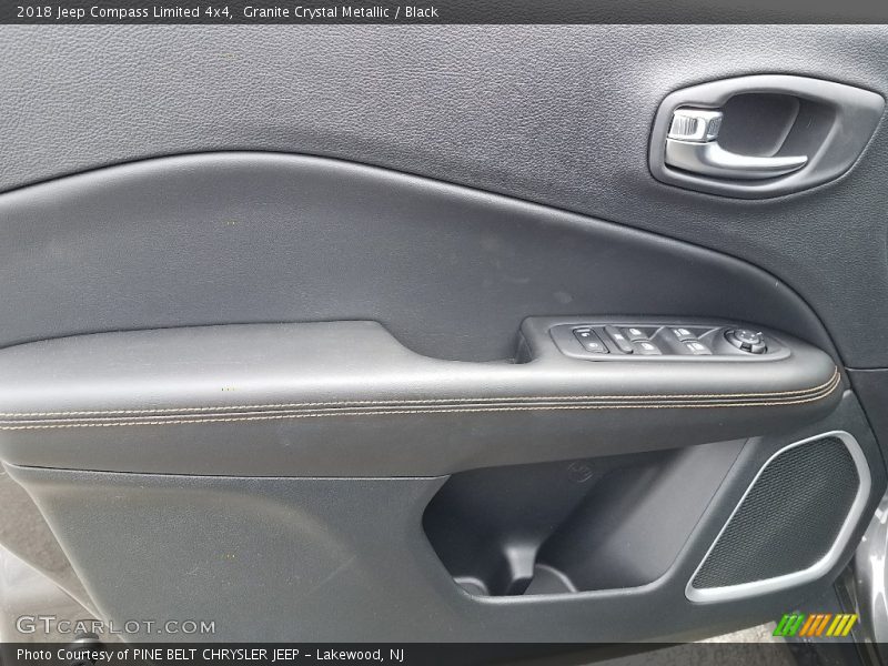 Granite Crystal Metallic / Black 2018 Jeep Compass Limited 4x4