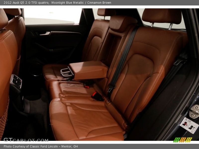 Moonlight Blue Metallic / Cinnamon Brown 2012 Audi Q5 2.0 TFSI quattro