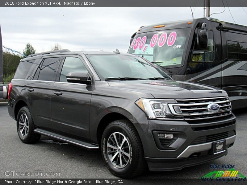 Magnetic / Ebony 2018 Ford Expedition XLT 4x4
