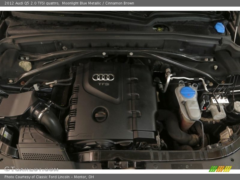 Moonlight Blue Metallic / Cinnamon Brown 2012 Audi Q5 2.0 TFSI quattro