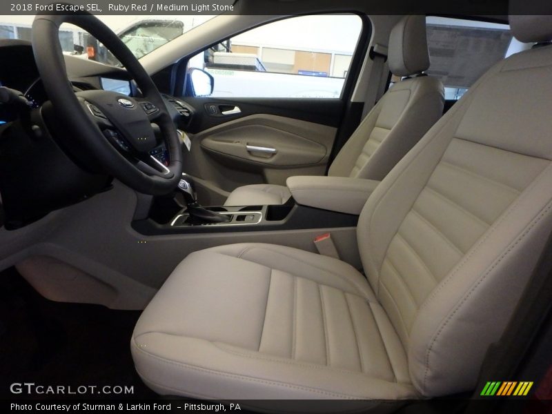 Ruby Red / Medium Light Stone 2018 Ford Escape SEL