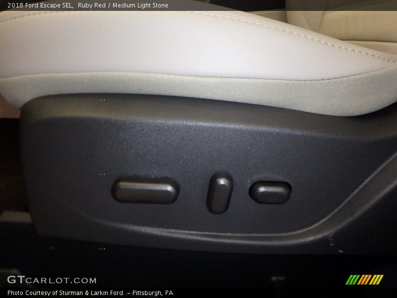 Ruby Red / Medium Light Stone 2018 Ford Escape SEL