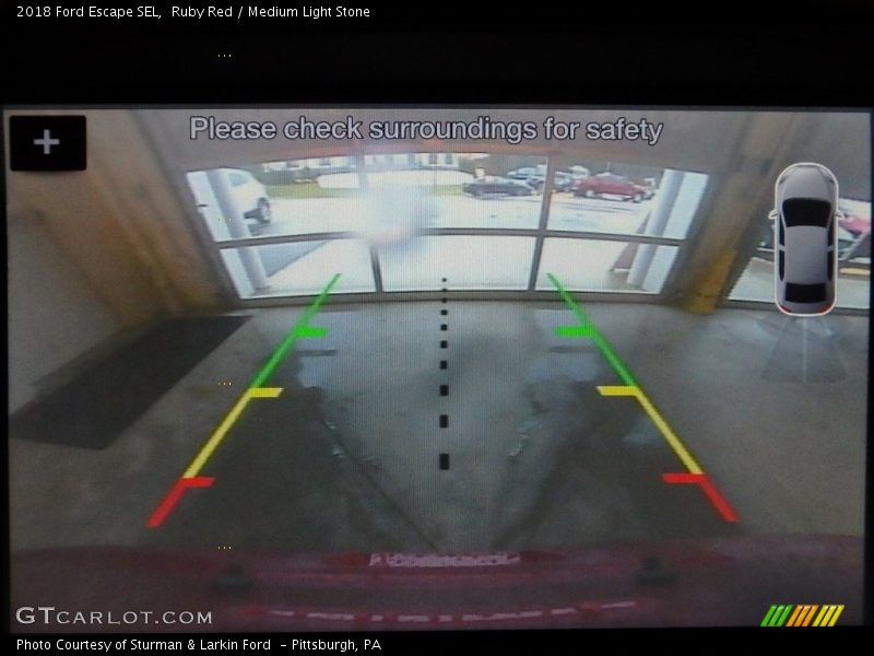Ruby Red / Medium Light Stone 2018 Ford Escape SEL