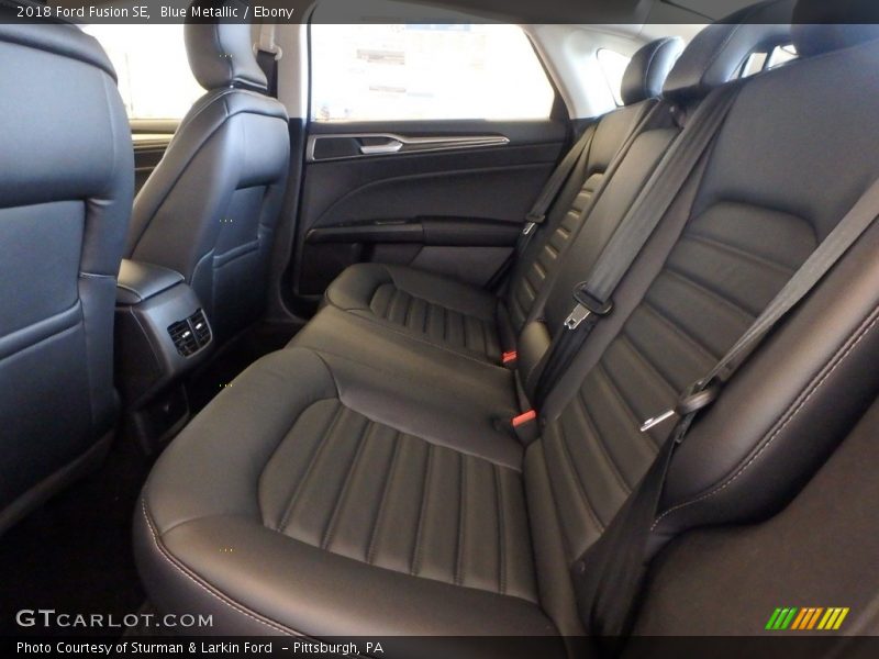 Blue Metallic / Ebony 2018 Ford Fusion SE