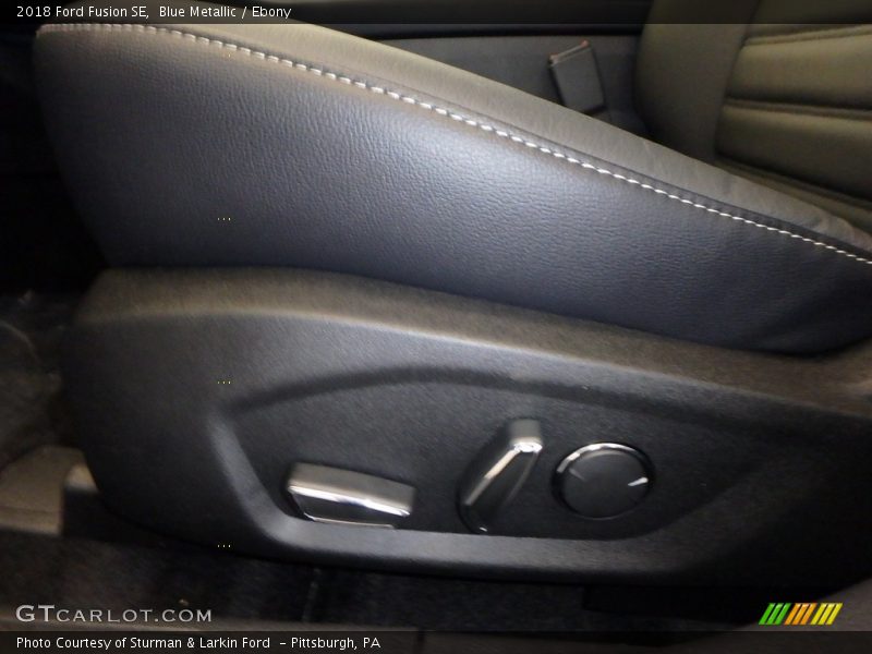 Blue Metallic / Ebony 2018 Ford Fusion SE