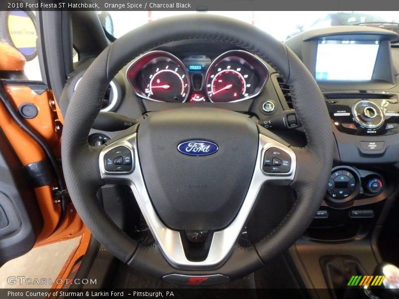  2018 Fiesta ST Hatchback Steering Wheel