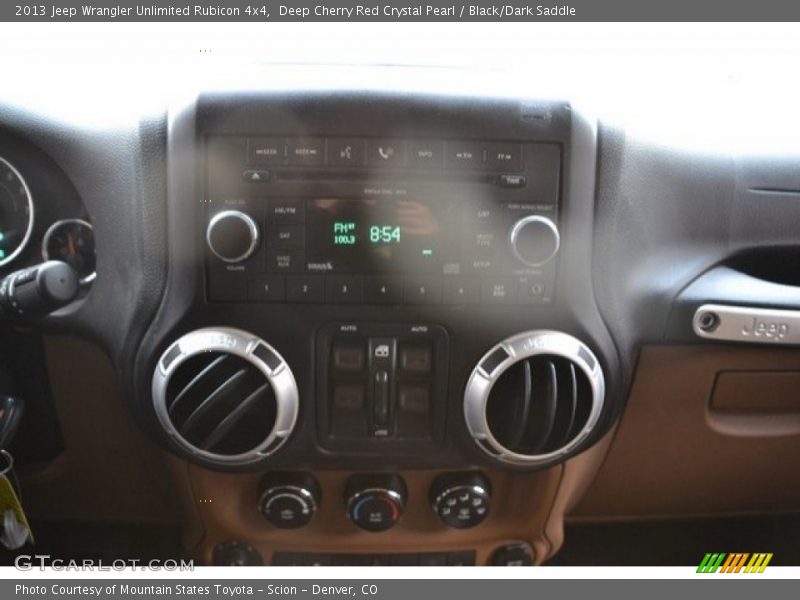 Deep Cherry Red Crystal Pearl / Black/Dark Saddle 2013 Jeep Wrangler Unlimited Rubicon 4x4