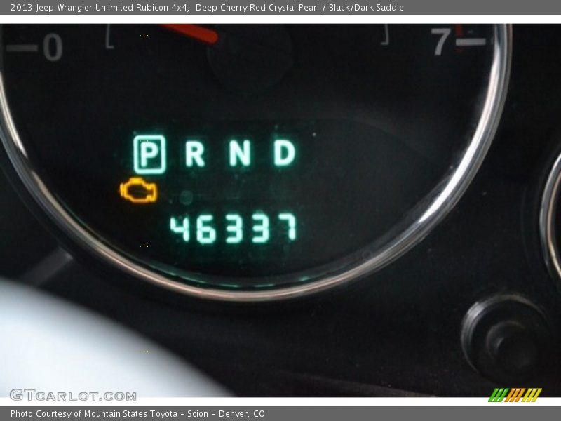 Deep Cherry Red Crystal Pearl / Black/Dark Saddle 2013 Jeep Wrangler Unlimited Rubicon 4x4