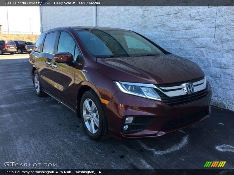Front 3/4 View of 2018 Odyssey EX-L