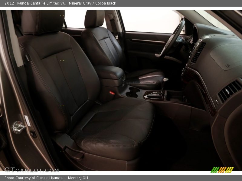 Mineral Gray / Cocoa Black 2012 Hyundai Santa Fe Limited V6