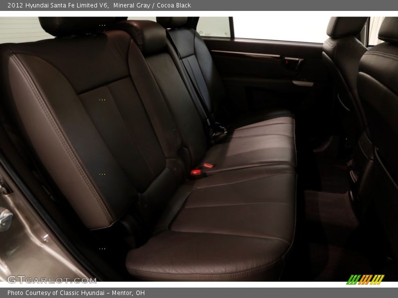 Mineral Gray / Cocoa Black 2012 Hyundai Santa Fe Limited V6